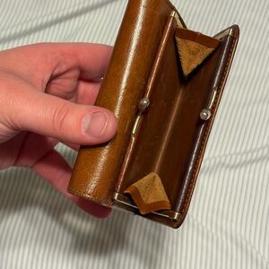 Coach Brown Leather Wallet